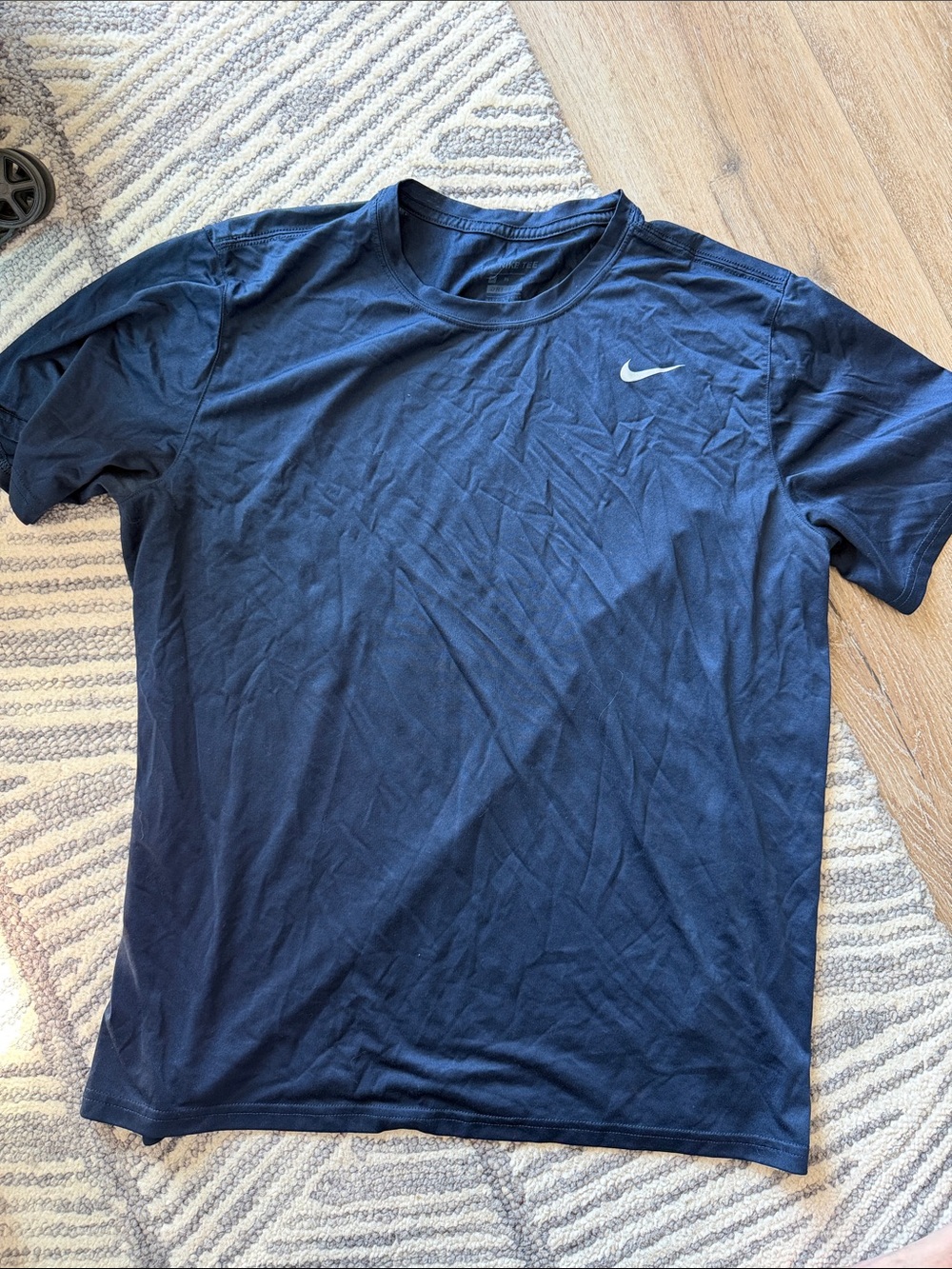 Nike Men's Navy Dri-FIT Short Sleeve Performance Tee - XL